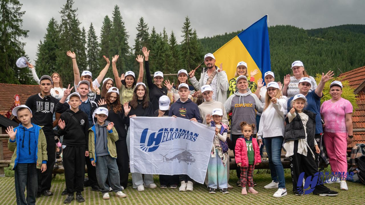5 days of adventures with "Ukrainian helicopters" - a trip to the Carpathians for veterans, children and wives of dead