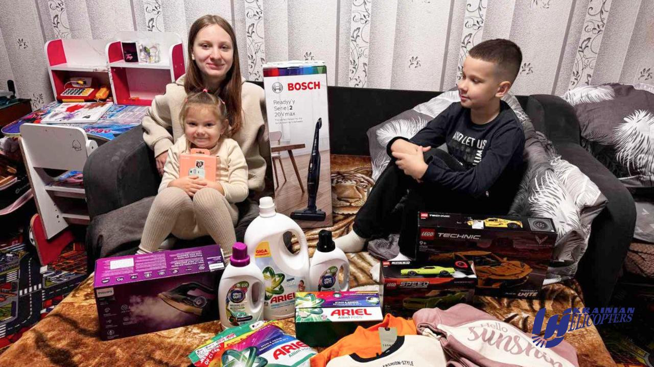 Regular support for orphaned children — care from Аviation Сompany Ukrainian Helicopters