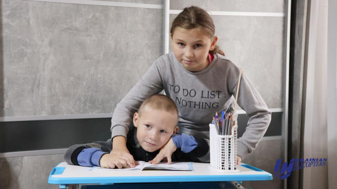 Комфорт та затишок для Ані та Вані подарував колектив авіакомпанії «Українські вертольоти»