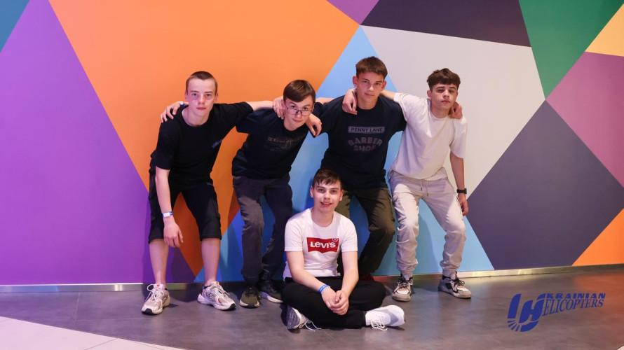 Ukrainian Helicopters and its partners organized a wonderful celebration for their ward Nikita.