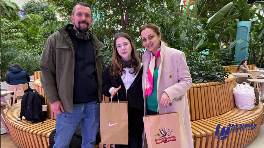 Більше, ніж покупки: як авіакомпанія «Українські вертольоти» підтримала Олену з Києва