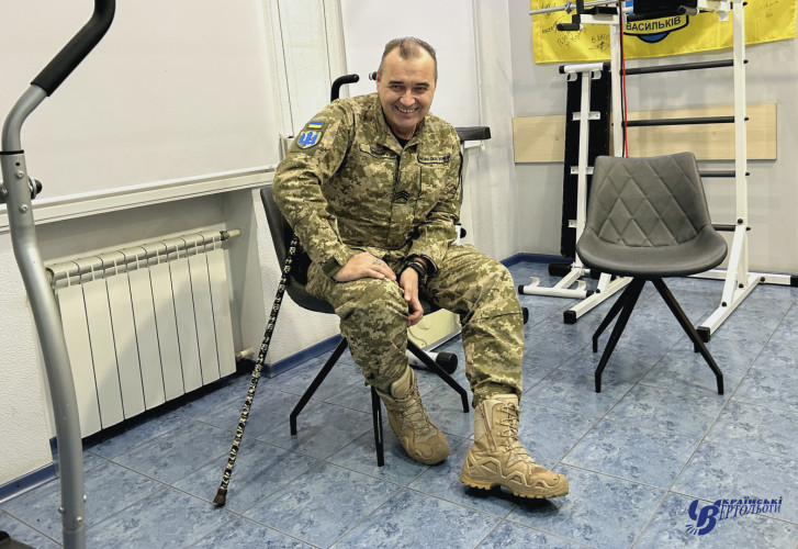 Fortitude and faith in the future: the story of defender Oleg during rehabilitation with the support of "Ukrainian Helicopters"