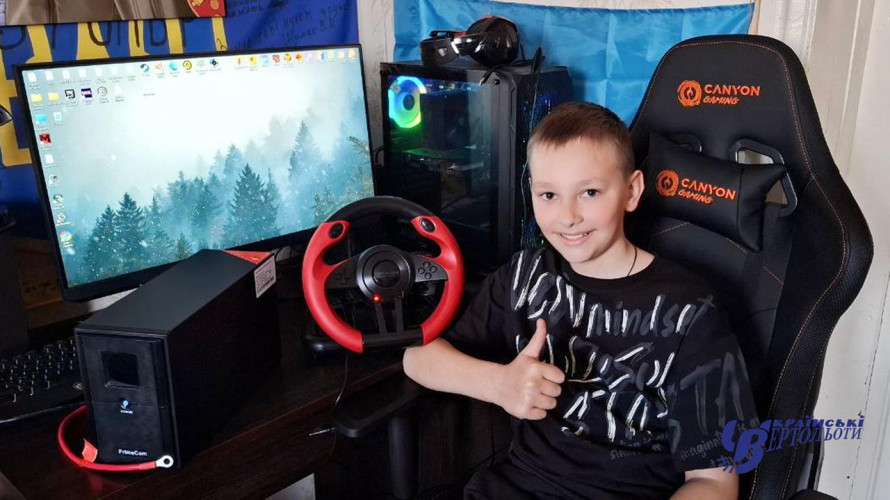 Maxim's dream from Kyiv region: Ukrainian Helicopters staged a gaming zone