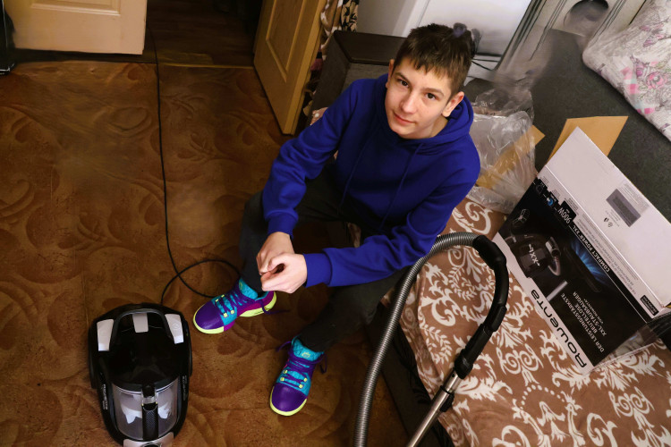 "Ukrainian Helicopters" brought joy to the child