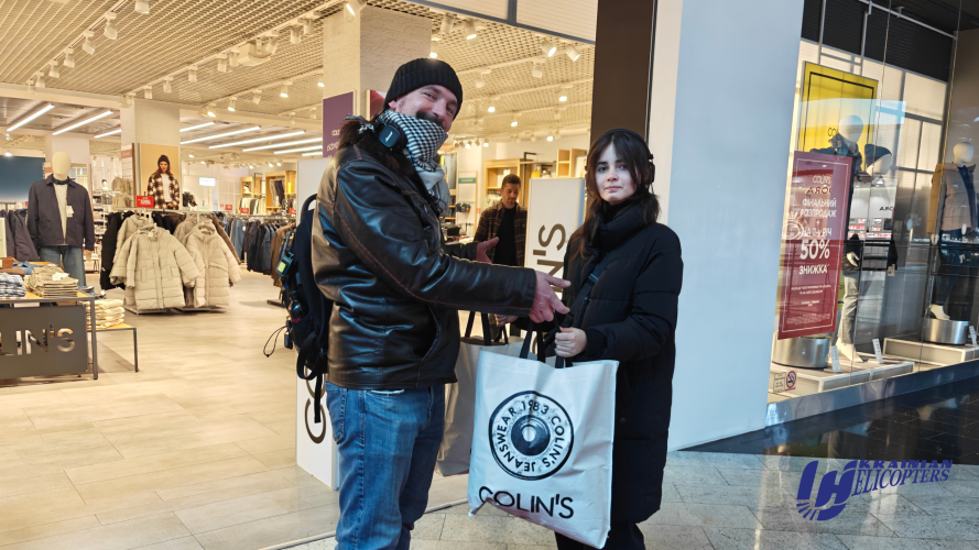 Personalized support for Kira from Kyiv: updating the wardrobe for a mentee of Ukrainian Helicopters