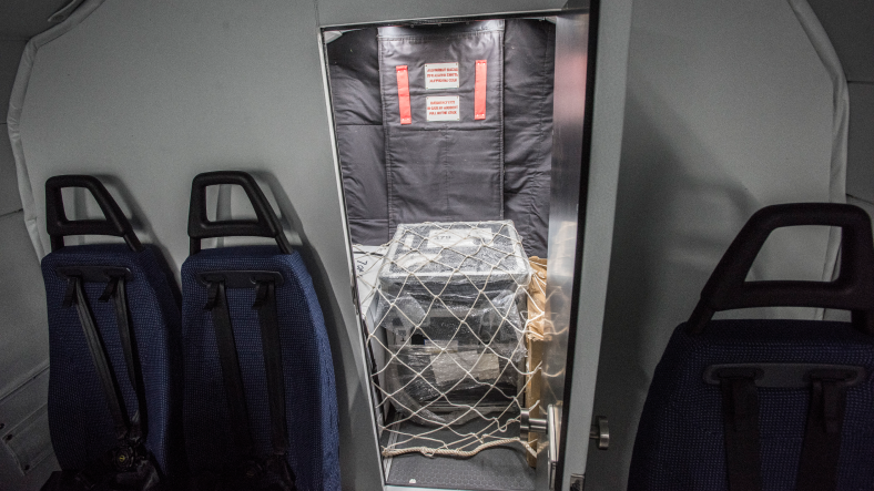 Combined transportation of passengers and cargo