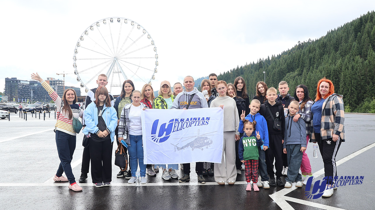 5 days of adventures with "Ukrainian helicopters" - a trip to the Carpathians for veterans, children and wives of dead