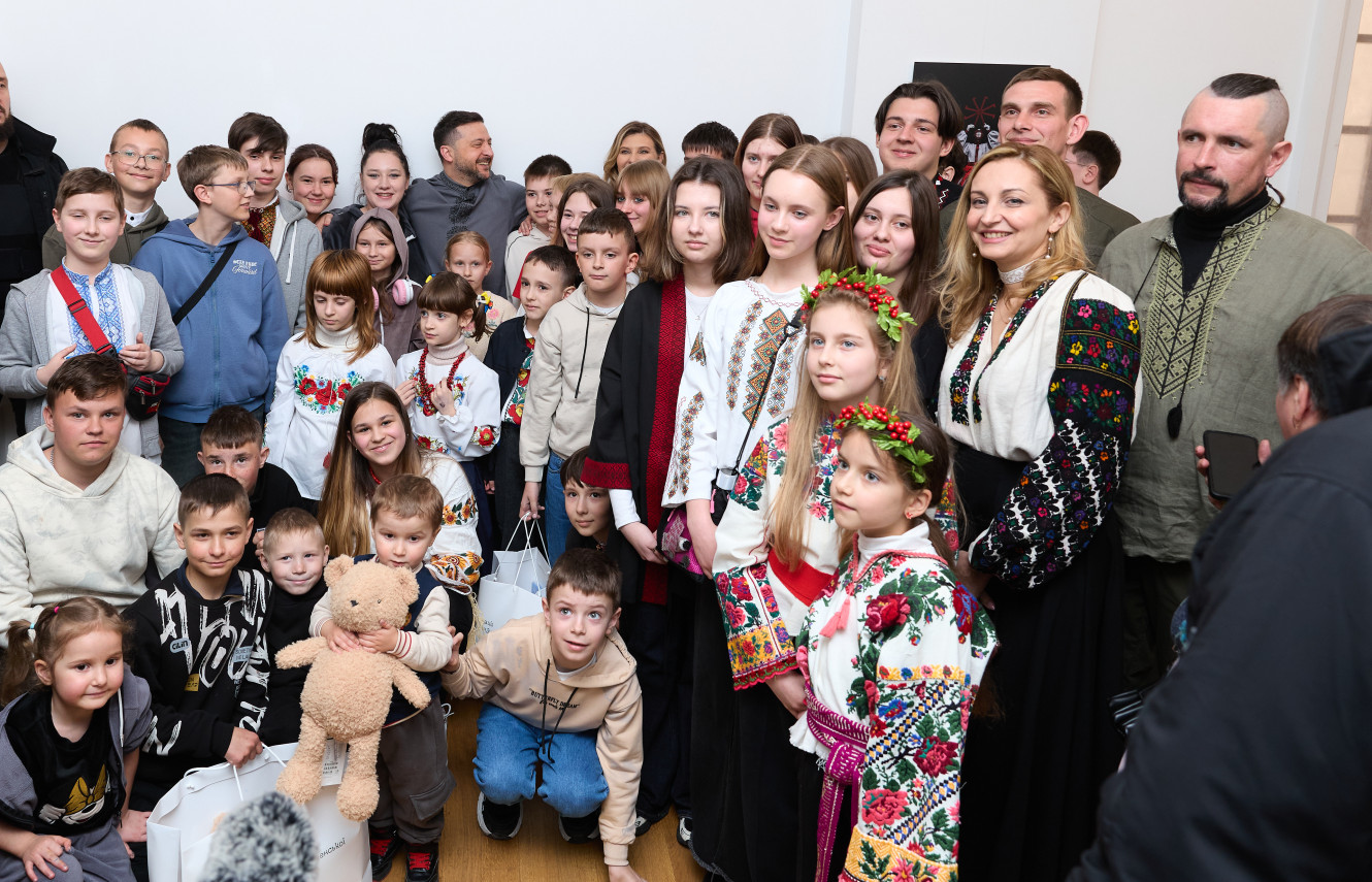 Easter for the orphans of the fallen Defenders: traditions and a meeting with the President and the First Lady