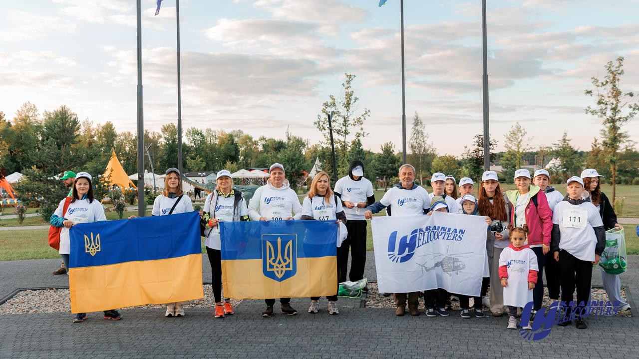 We fight together, we rehabilitate: "Ukrainian helicopters" became a partner of veteran march