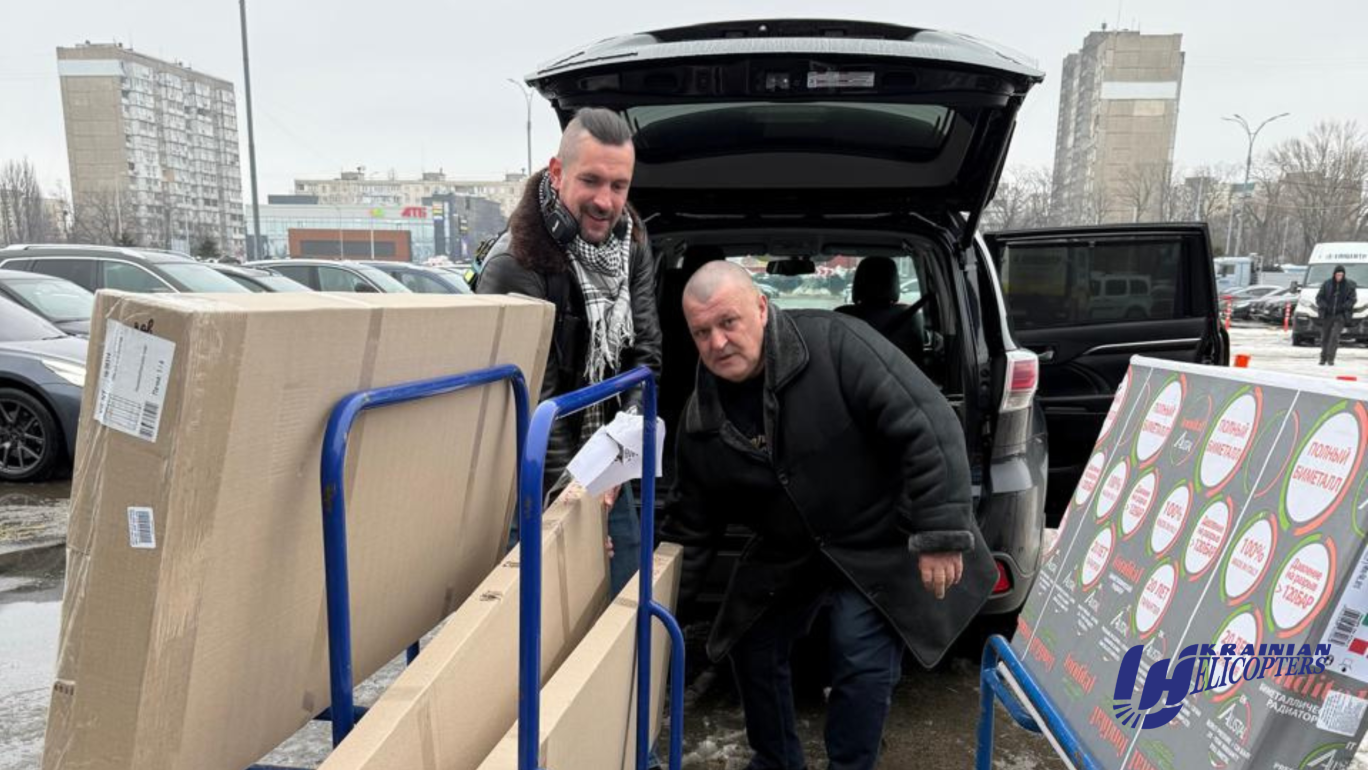 Колектив авіакомпанії «Українські вертольоти» продовжує підтримувати дітей загиблого Захисника України з Фастова