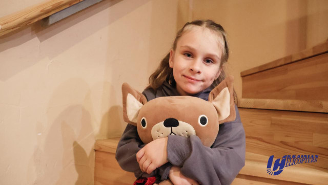 Авіакомпанія «Українські вертольоти» продовжує дарувати тепло та світло дітям