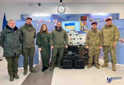 Авіакомпанія “Українські вертольоти” продовжує підтримувати ЗСУ: закуплено 15 дронів для 80-ї окремої десантно-штурмової бригади