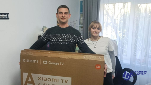 Доньці загиблого Захисника Вероніці встановили телевізор завдяки авіакомпанії «Українські вертольоти»