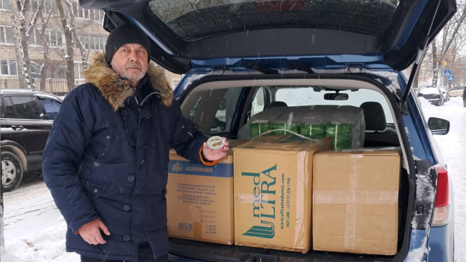 «Шана Героям» у дії: «Українські вертольоти» надали річний запас необхідних засобів пораненому Захиснику