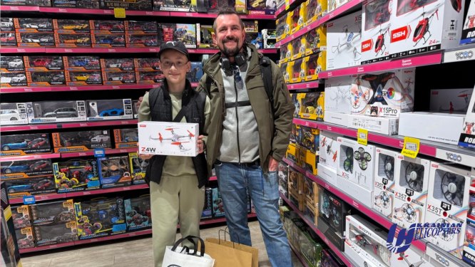 How Ukrainian Helicopters is making a difference to children’s lives: A day of joy for Maksym from the Kyiv region