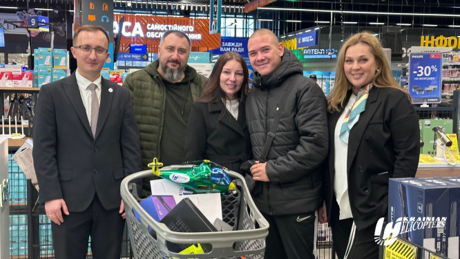 Хай збуваються мрії: Авіакомпанія «Українські вертольоти» дарує дітям-сиротам з Полтавщини віру в добро