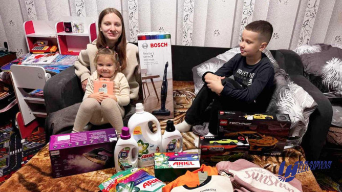 Регулярна підтримка дітей-сиріт — турбота від авіакомпанії «Українські вертольоти»