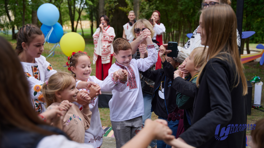 "Ukrainian helicopters" gave children fallen defenders and defenders a trip to the world of national traditions