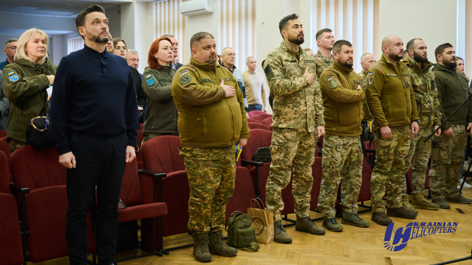 "Ukrainian Helicopters" airline company prepared and distributed festive volunteer gifts to the Defense Forces of Ukraine