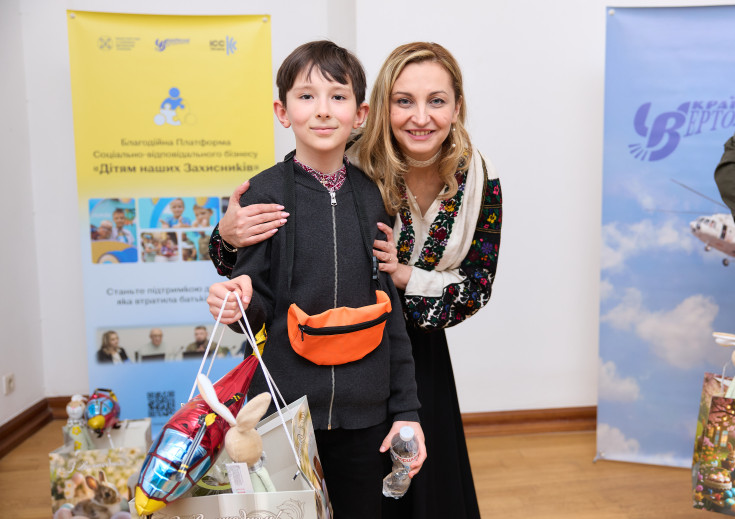 Easter for the orphans of the fallen Defenders: traditions and a meeting with the President and the First Lady