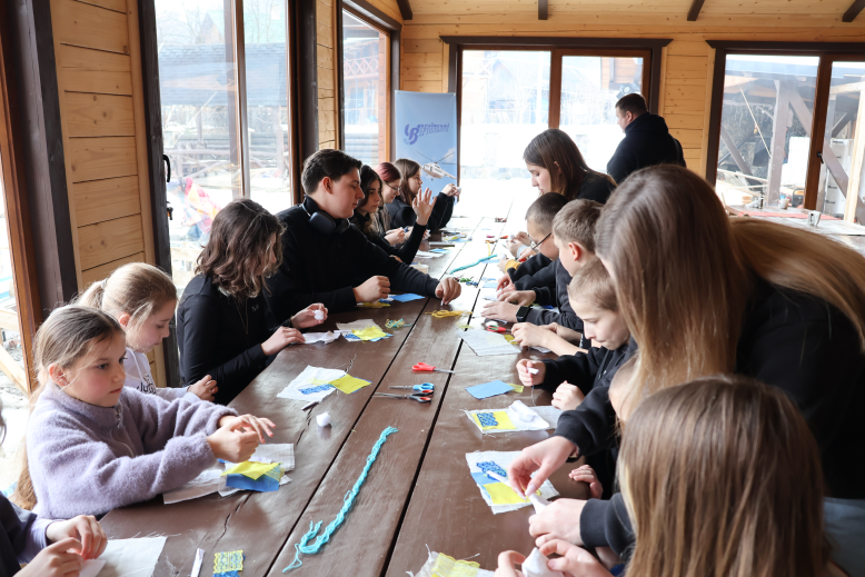 A gift from "Ukrainian Helicopters": children of fallen soldiers rested in the Carpathians