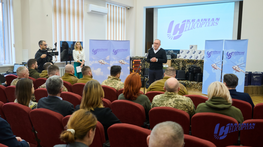 "Ukrainian Helicopters" airline company prepared and distributed festive volunteer gifts to the Defense Forces of Ukraine