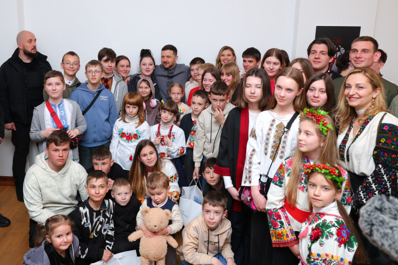 Easter for the orphans of the fallen Defenders: traditions and a meeting with the President and the First Lady