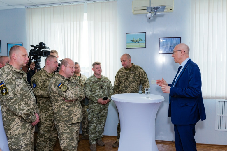 Presentation of Mi-8MTV-1 capabilities in Mykolaiv