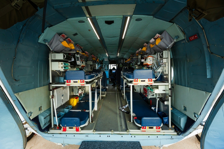 Presentation of Mi-8MTV-1 capabilities in Mykolaiv