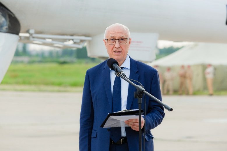 Presentation of Mi-8MTV-1 capabilities in Mykolaiv