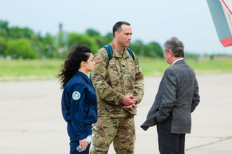 Presentation of Mi-8MTV-1 capabilities in Mykolaiv