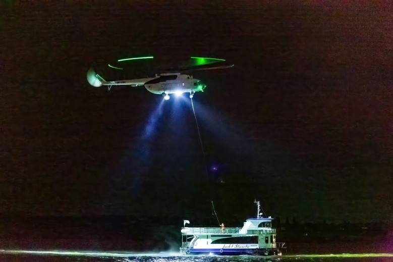 Presentation of Mi-8MTV-1 capabilities in Mykolaiv