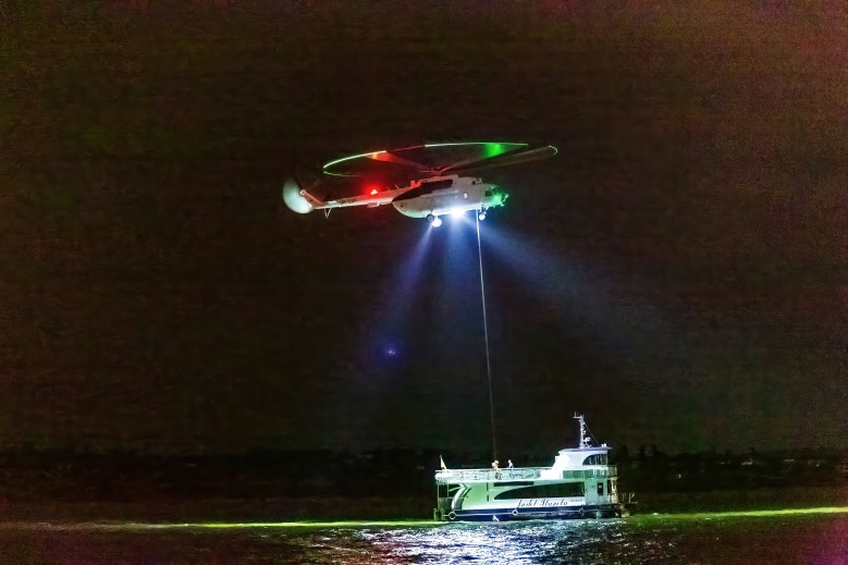 Presentation of Mi-8MTV-1 capabilities in Mykolaiv