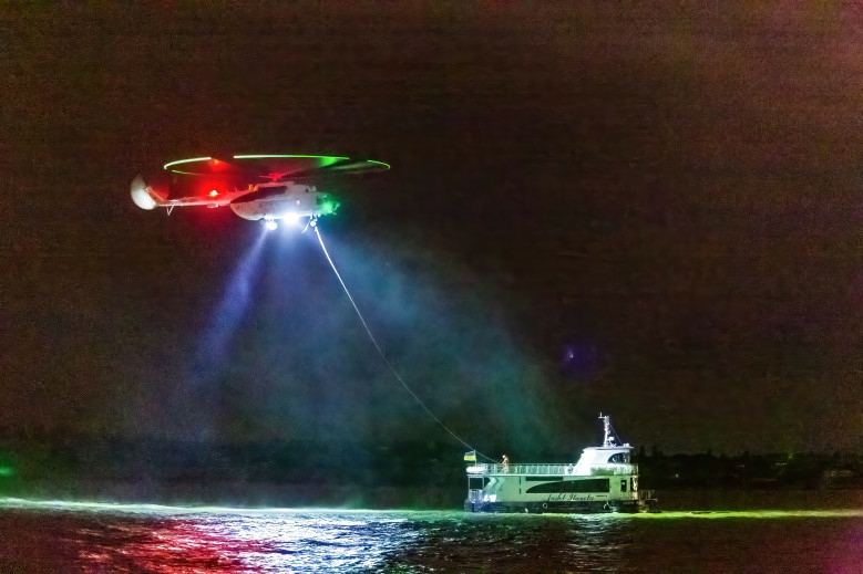 Presentation of Mi-8MTV-1 capabilities in Mykolaiv