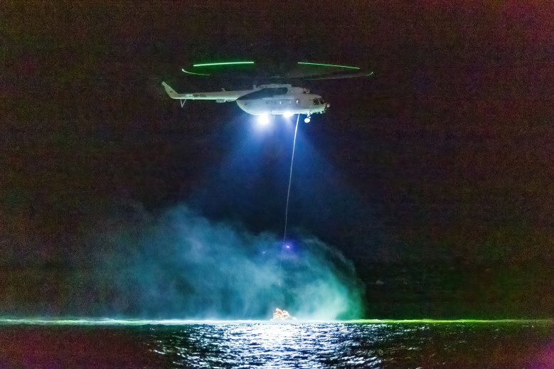 Presentation of Mi-8MTV-1 capabilities in Mykolaiv