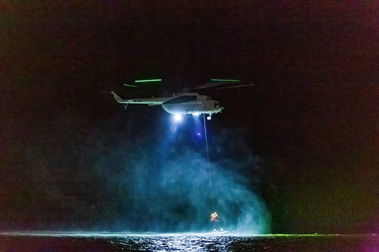 Presentation of Mi-8MTV-1 capabilities in Mykolaiv