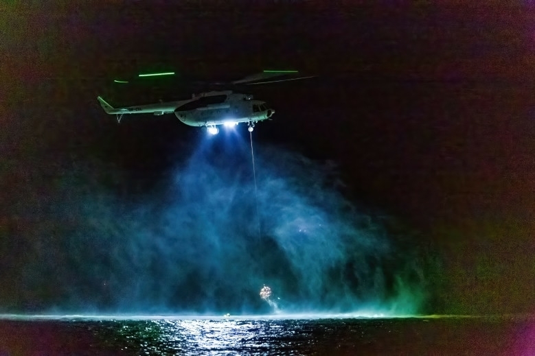 Presentation of Mi-8MTV-1 capabilities in Mykolaiv