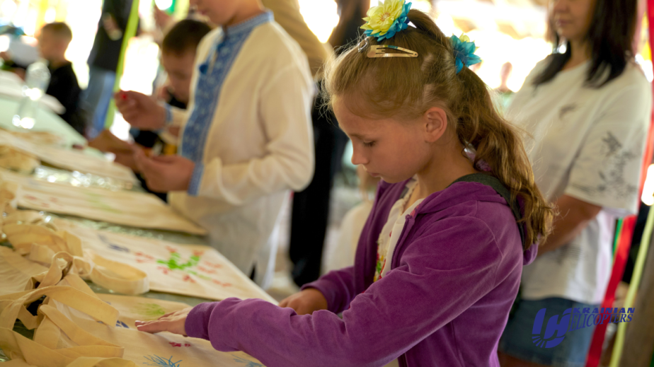"Ukrainian helicopters" gave children fallen defenders and defenders a trip to the world of national traditions