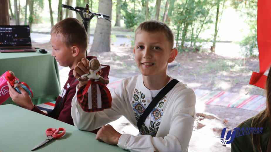 "Ukrainian helicopters" gave children fallen defenders and defenders a trip to the world of national traditions