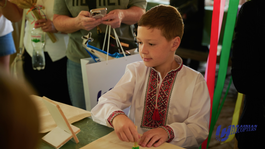 "Ukrainian helicopters" gave children fallen defenders and defenders a trip to the world of national traditions